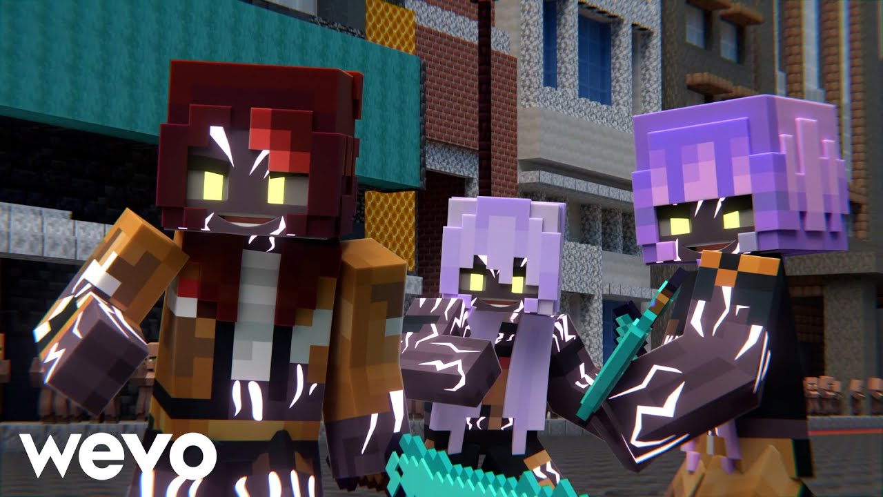 🎤 TAKEDOWN - Saja Boys vs HUNTR/X (Escena) | Minecraft Cover Español (K-Pop Demon Hunters)