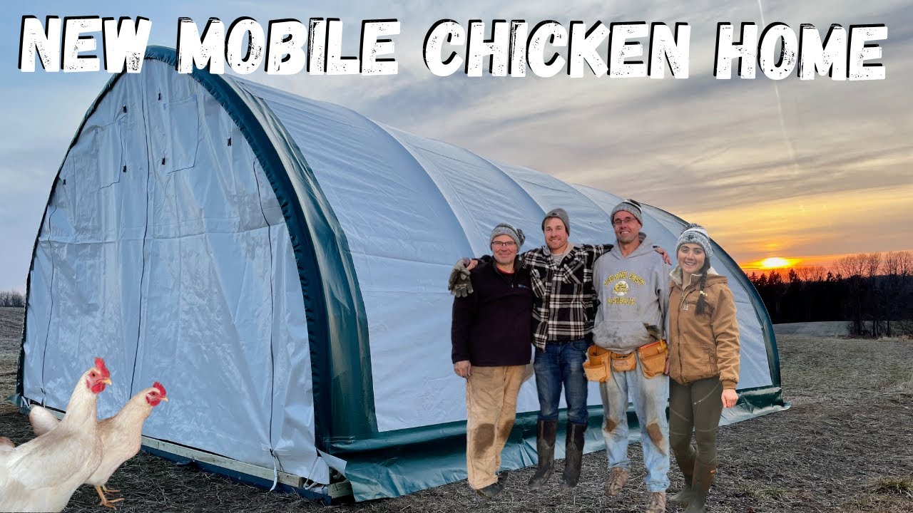 New mobile chicken coop!