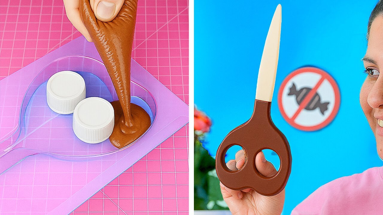 INTRODUIRE DE LA NOURRITURE EN CLASSE ! 🤫 Incroyables Farces Comestibles de Fournitures Scolaires !😜