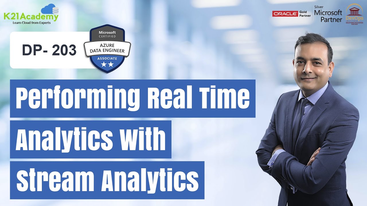 Performing Real-Time Analytics with Stream Analytics | DP-203 | K21Academy