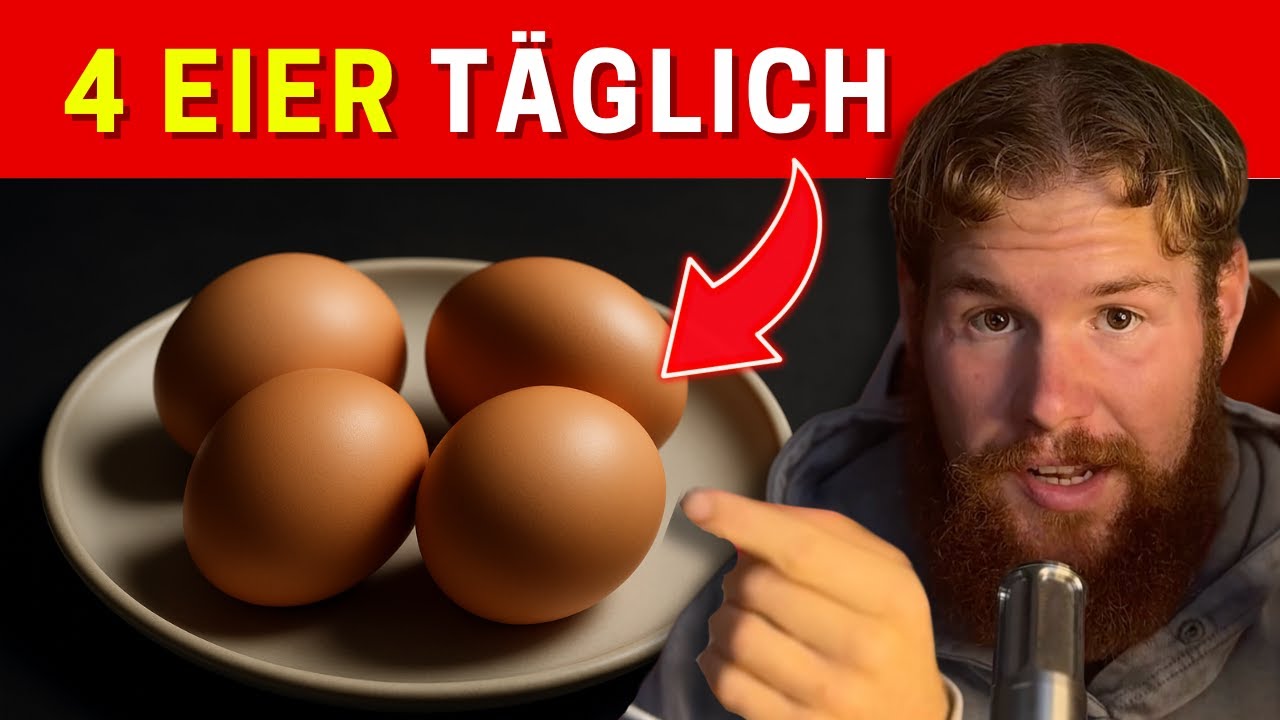 Unglaubliches Passiert wenn du jeden Tag 4 Eier isst - So geht es gesund (neue Studie)