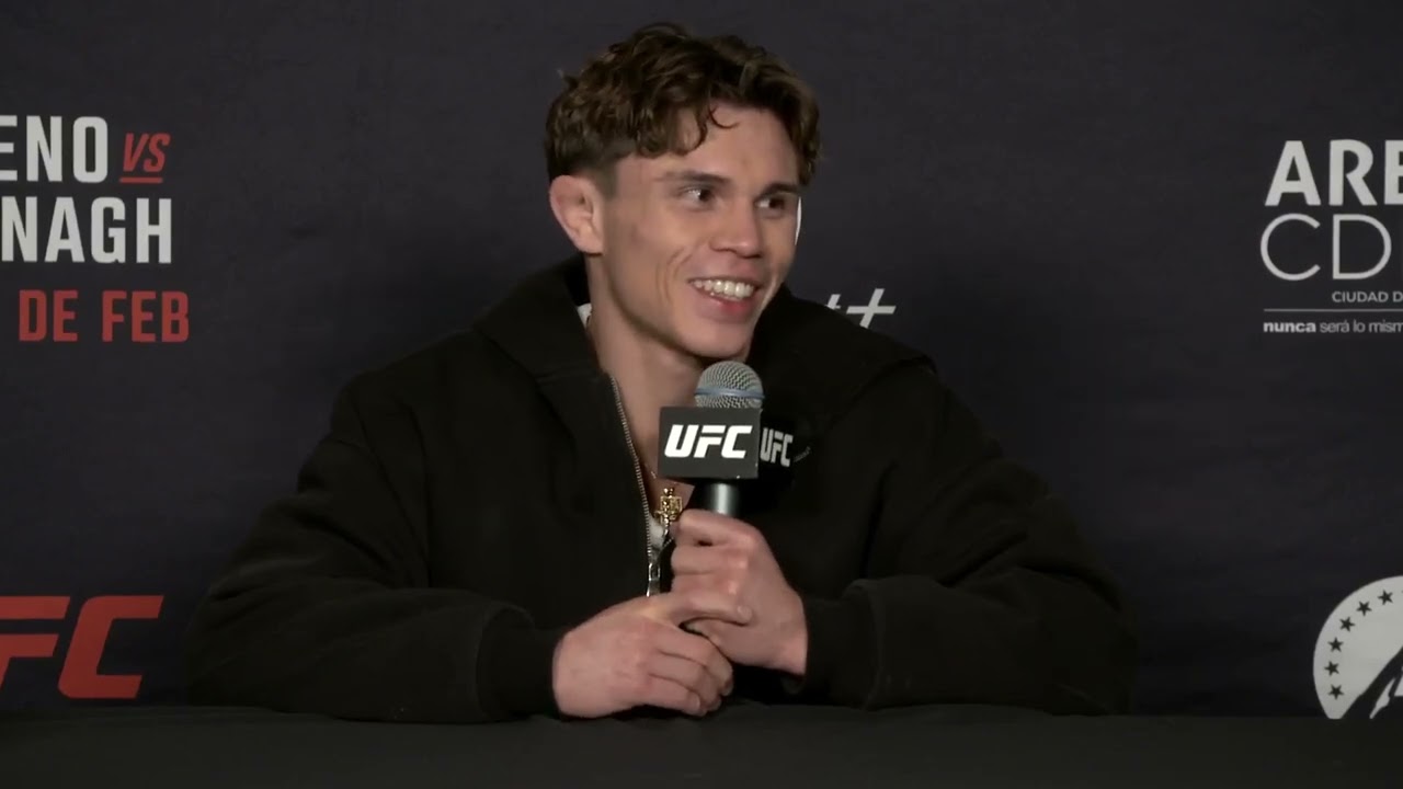 Lone'er Kavanagh full UFC Mexico City pre-fight media day interview