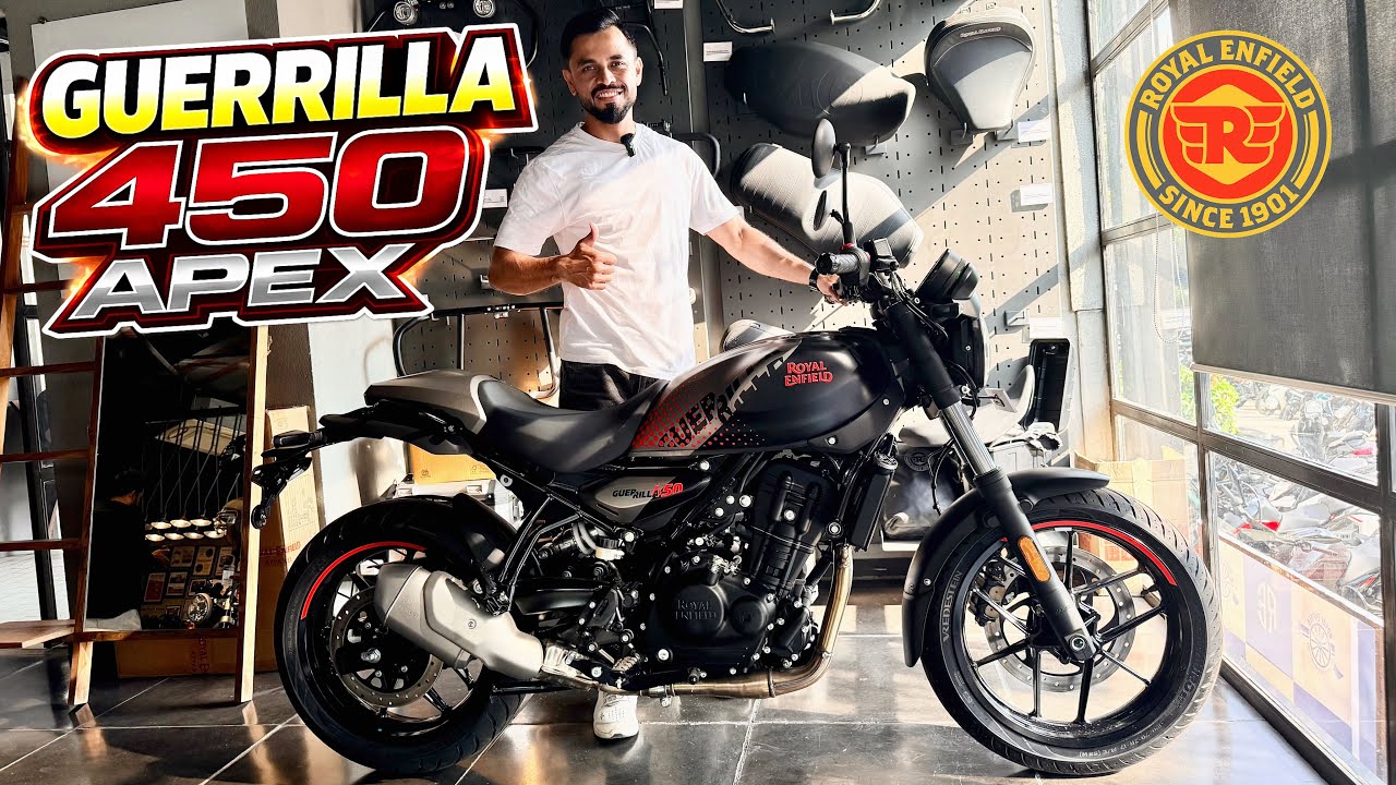 Royal Enfield Guerrilla 450 Apex ⚡ What&rsquo;s New?