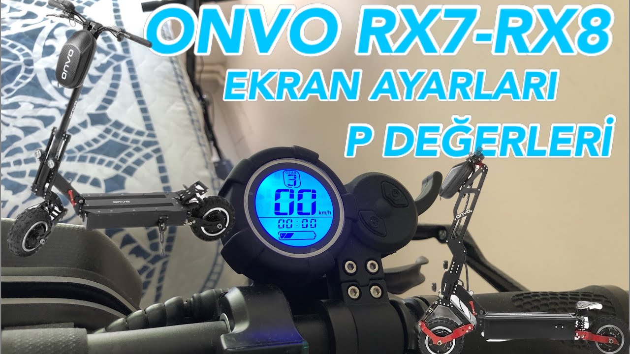 ONVO RX7 - RX8 EKRAN AYARLARI VE DOĞRU P DEĞERLERİ / FABRİKASYON HATA DÜZELTME!!
