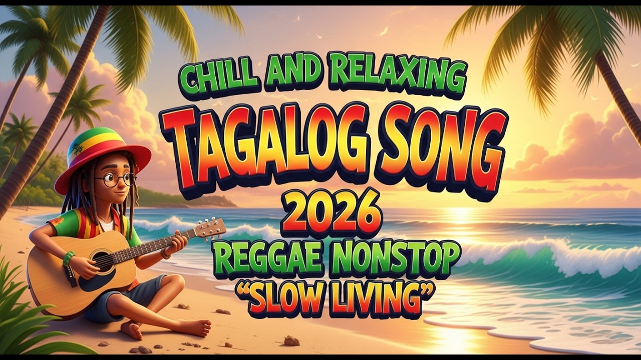 Slow Living Reggae Song || Reggae Anthem Slow Living Peaceful  || BEST TAGALOG SONG NON STOP REMIX
