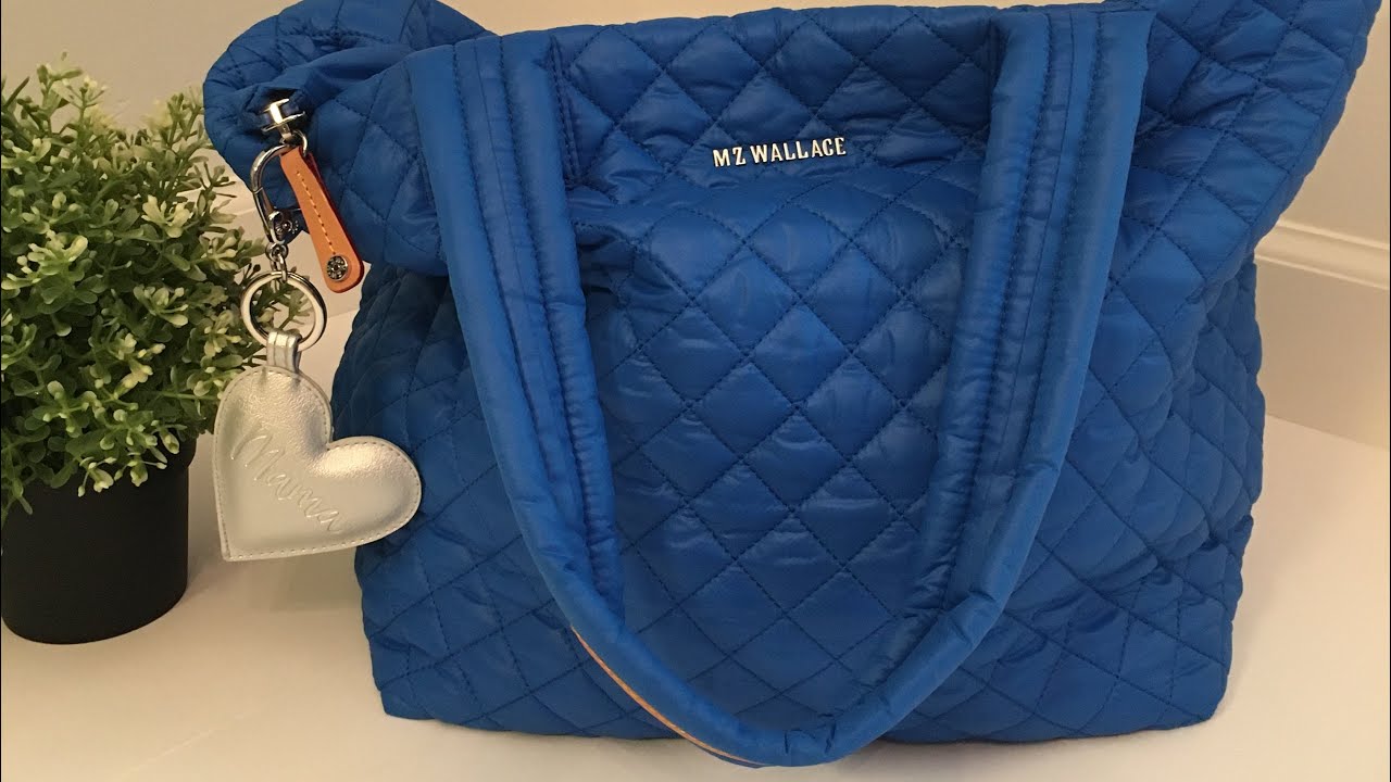 MZ WALLACE medium metro tote in Tahiti Blue. 💙🏝😍