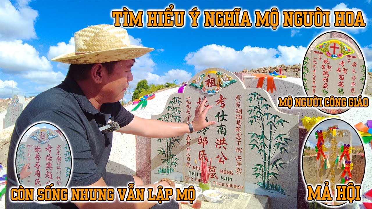 Ý nghĩa của những ký hiệu trên mộ người Triều Châu tại Bạc Liêu