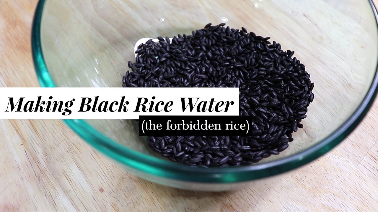 😲I Tried FORBIDDEN BLACK RICE WATER for Faster Growth?! | Black Rice Water For 3c-4a Hair Care