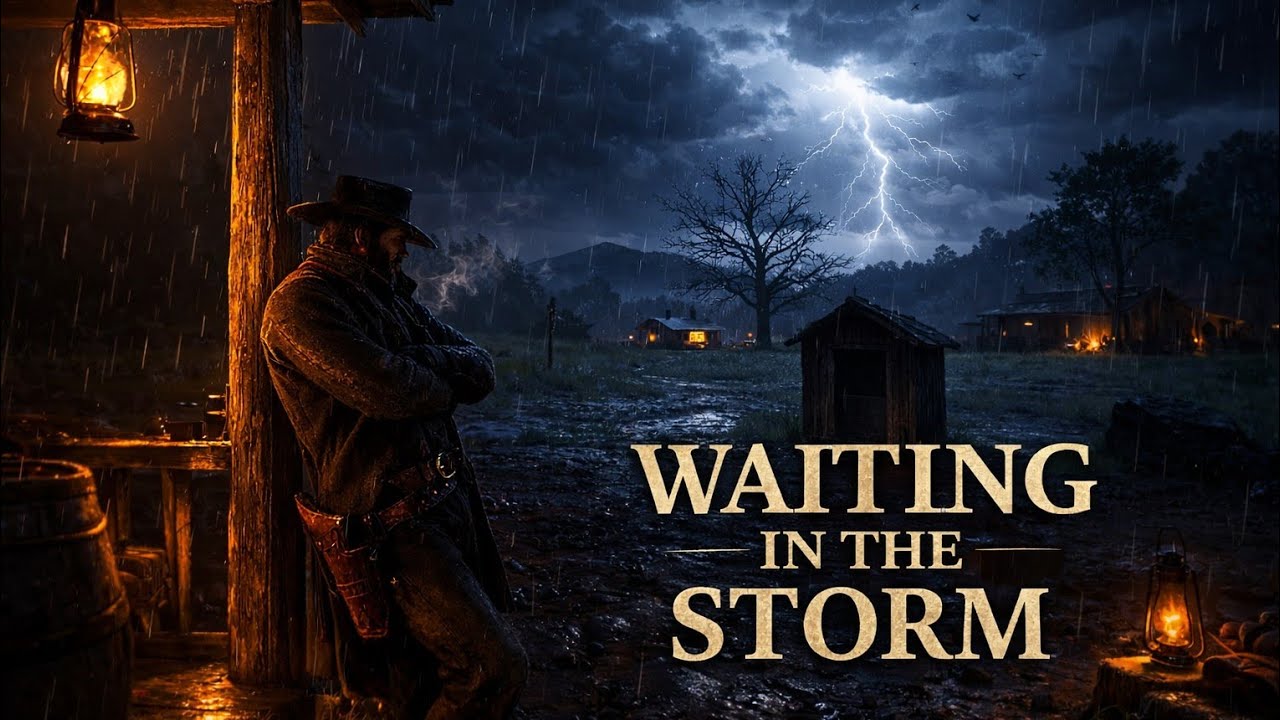 Waiting in the Storm 🌧️ | 51 Minutes of Rain Ambience (RDR2)