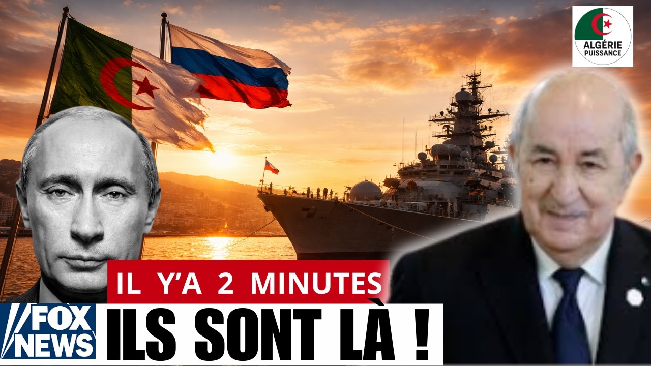 FLOTTE DE GUERRE RUSSE À ALGER — PERSONNE N'EN PARLE