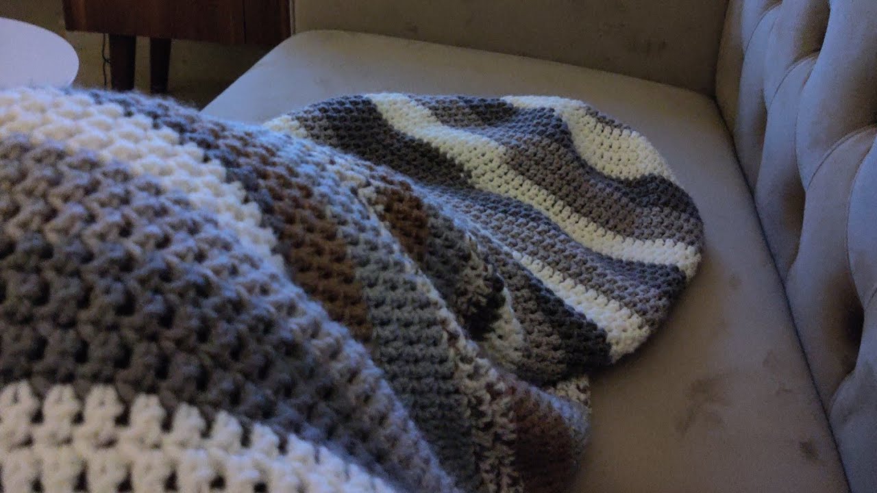 How to crochet the Snuggle sack, cocoon blanket