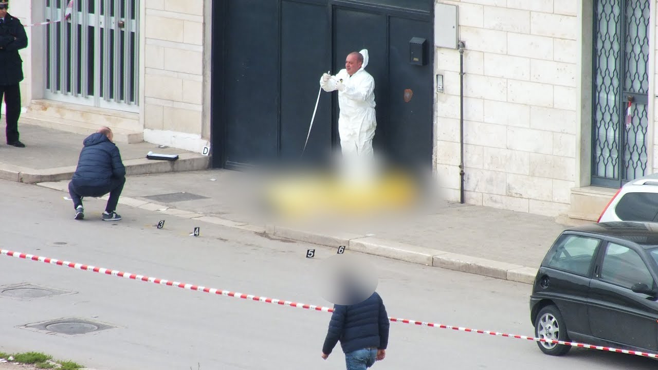 ANDRIA | Omicidio in viale Ausonia: esplosi almeno 6 colpi di arma da fuoco