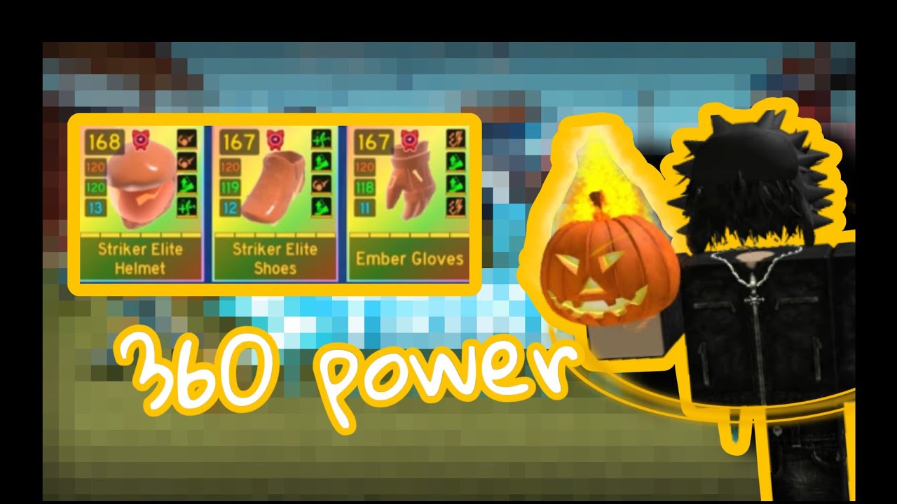 360 POWER MONTAGE | Super Striker League | Roblox