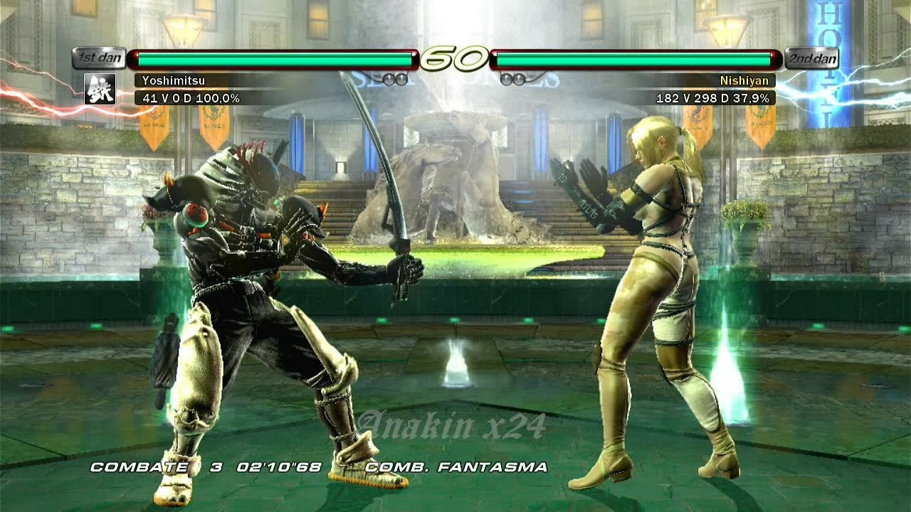 130_4 Yoshimitsu ryona vs Nina ryona - Tekken 6 Combate fantazma PS3 ( Anakin x24 ) 2024