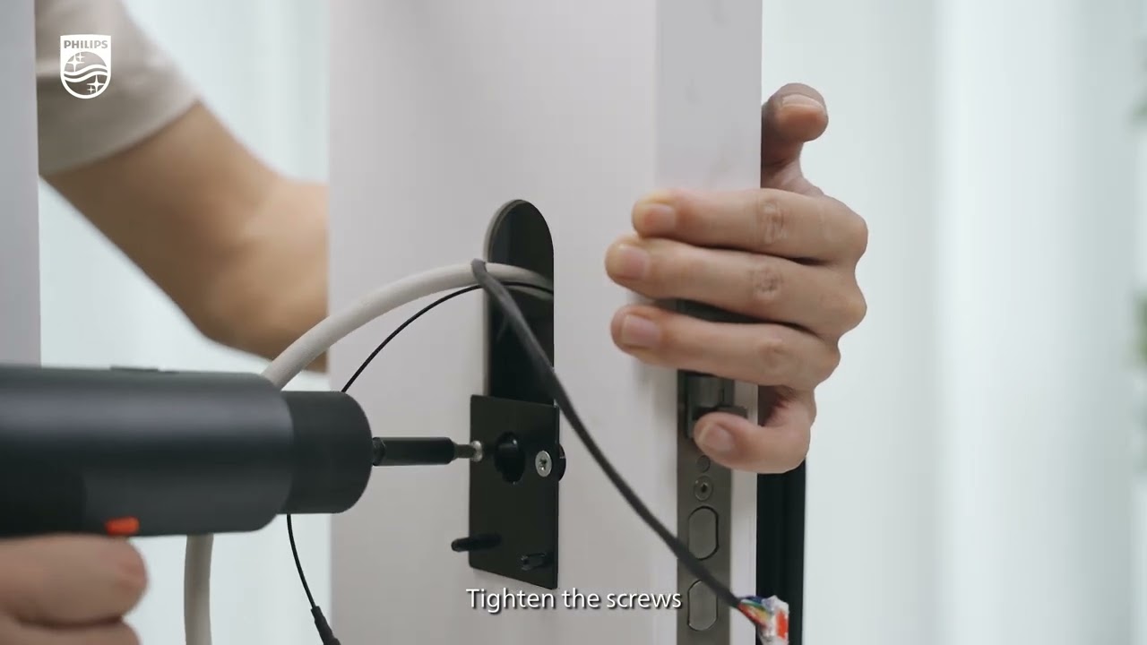 Philips Smart Lock Alpha-VP-5HWS Installation Guide