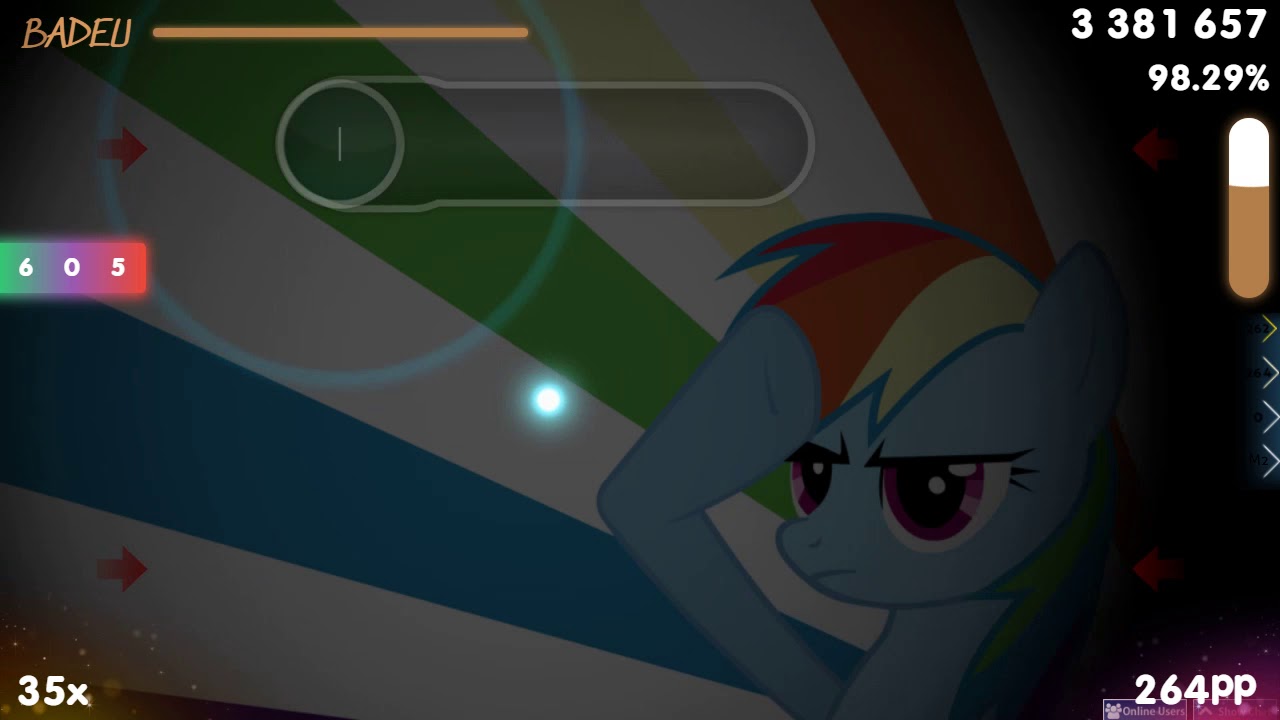badeu | Renard - Rainbow Dash Likes Girls [Holy Shit! It's Rainbow Dash] 1st +EZFL PASS 96.07% {21❌}