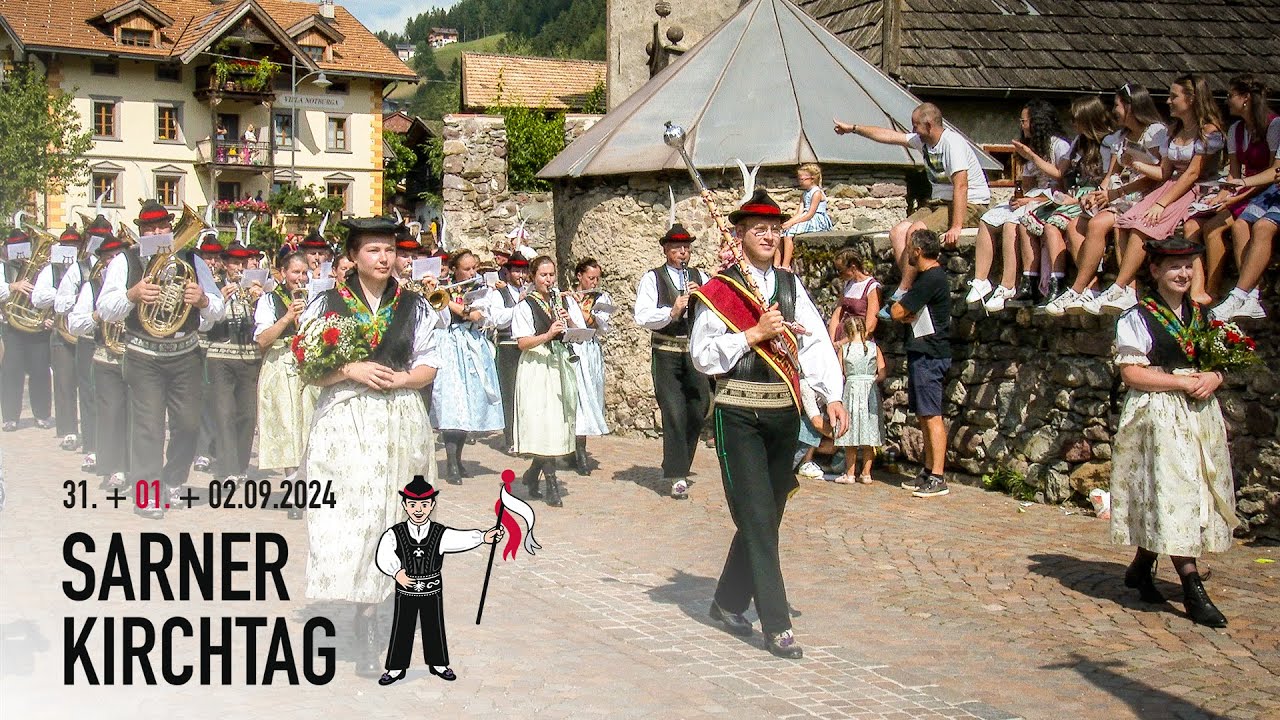 📯 Sarner Kirchtag 2024 - Festumzug im Sarntal, Bozen - Südtirol