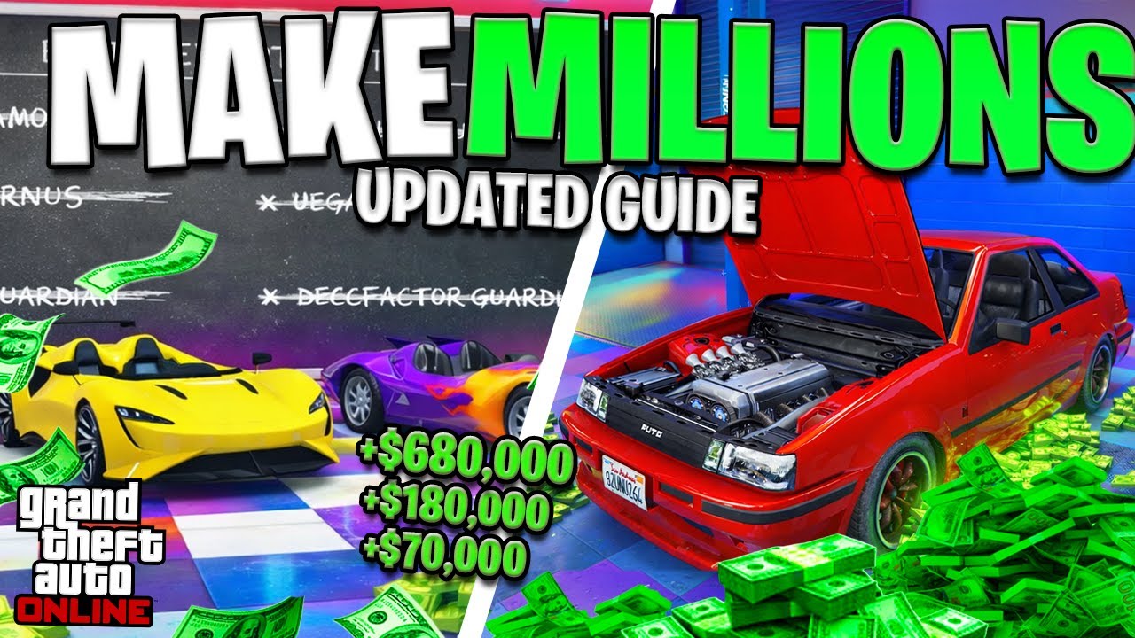 The Auto Shop is BROKEN Make MILLIONS Solo In GTA Online SOLO GUIDE