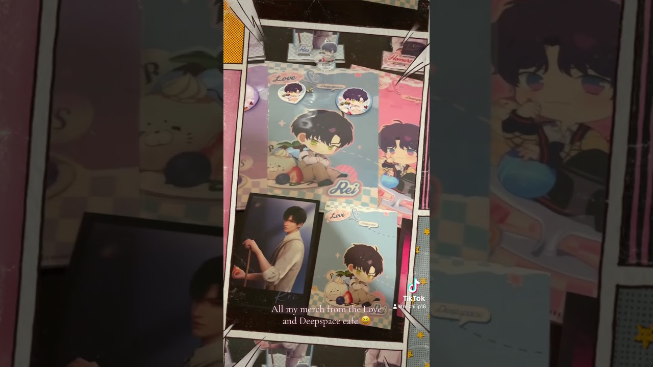 My Love and Deepspace Cafe Merch