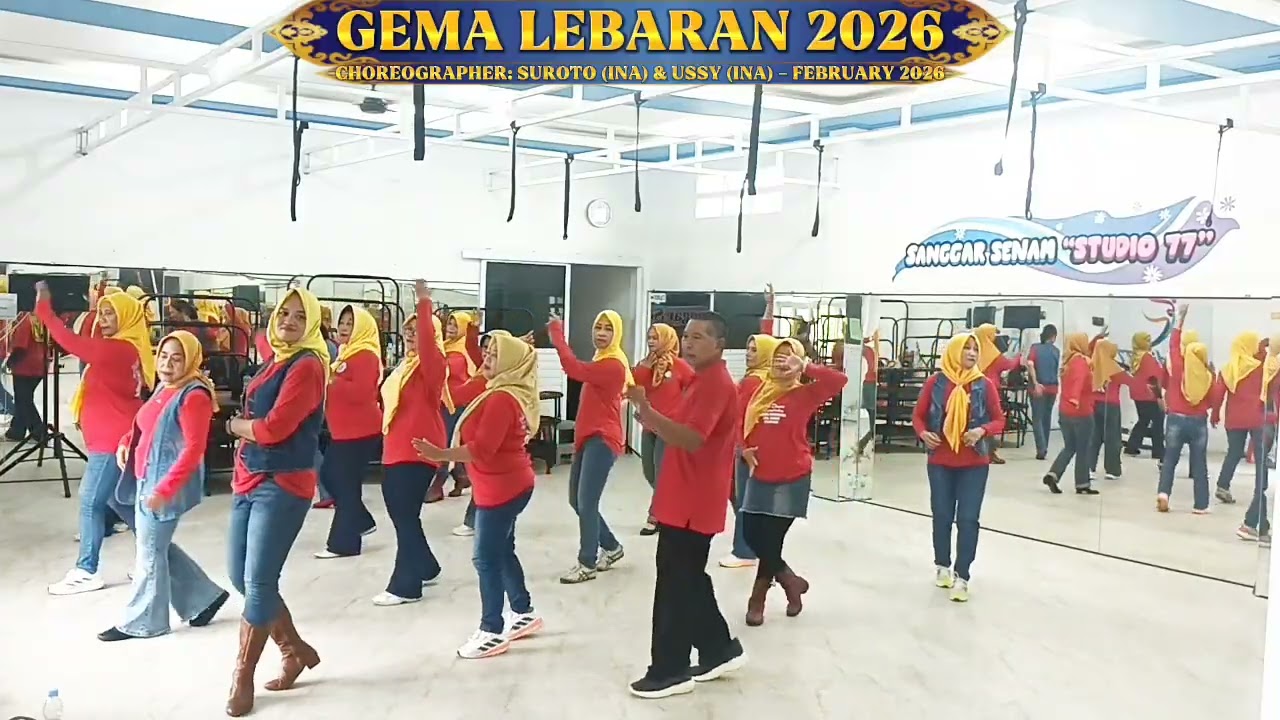 GEMA LEBARAN 2026 || BEGINNER || CHOREO BY USSY (INA) & SUROTO (INA) - FEBRUARY 2026