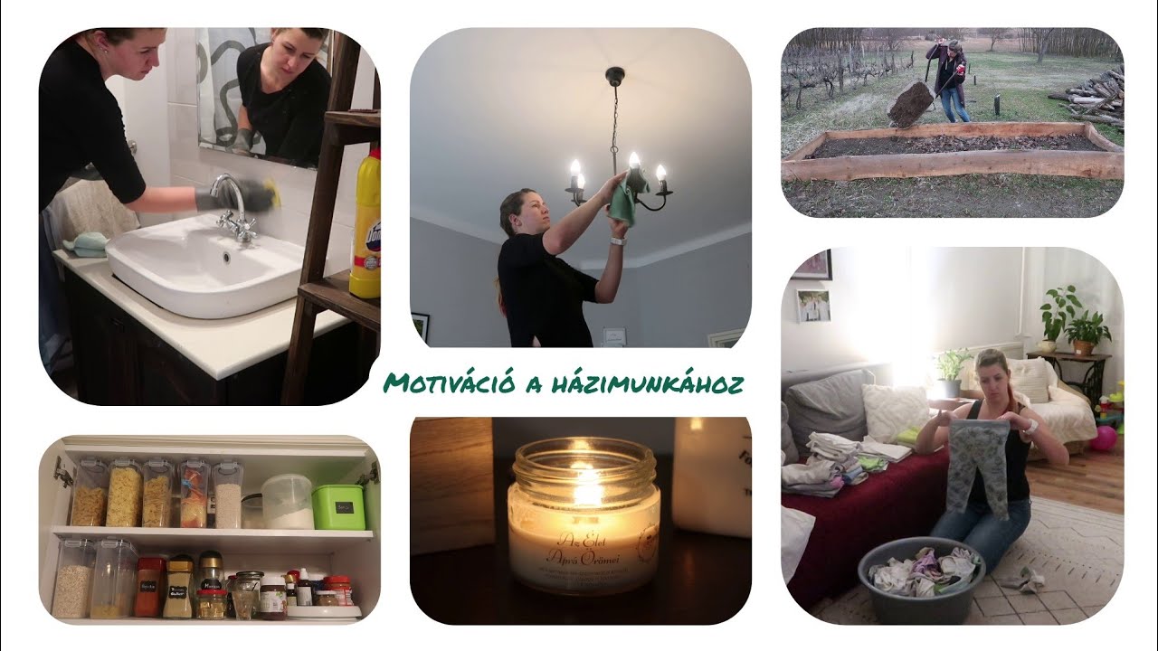 Motiváció mindenhez is (takarítás, rendszerezés és egy kis kertépítés)