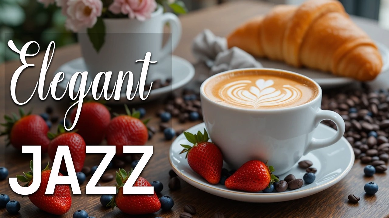 Elegant Jazz Music ☕ Bossa Nova instrumental for Holiday, Great Moods & Relaxing