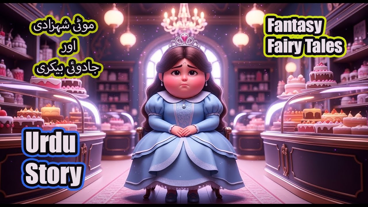 “The Chubby Princess and the Magical Bakery”|موٹی شہزادی اور جادوئی بیکری|Urdu Fairy Tales| Fantasy