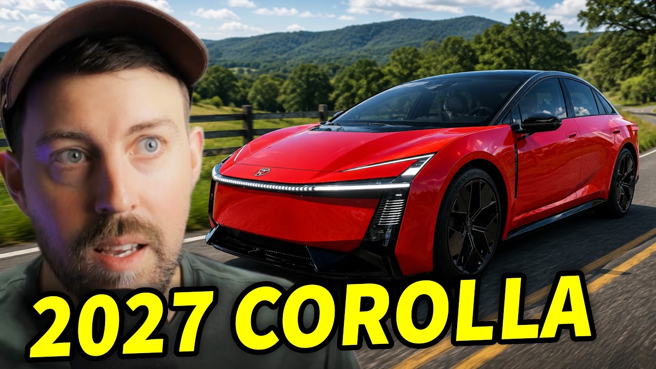 Here's the new 2027 Toyota Corolla!