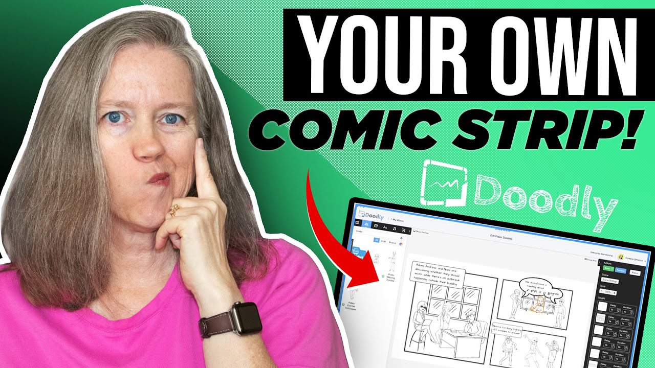 Doodly Tutorials | How to create your own COMIC STRIP with Doodly