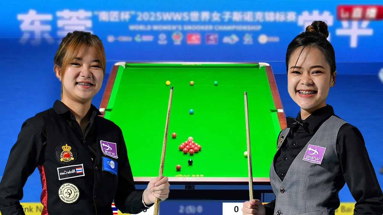Mink Nutcharut vs Baipat Siripaporn Women's Snooker Championship Compilation 2025 Full Match