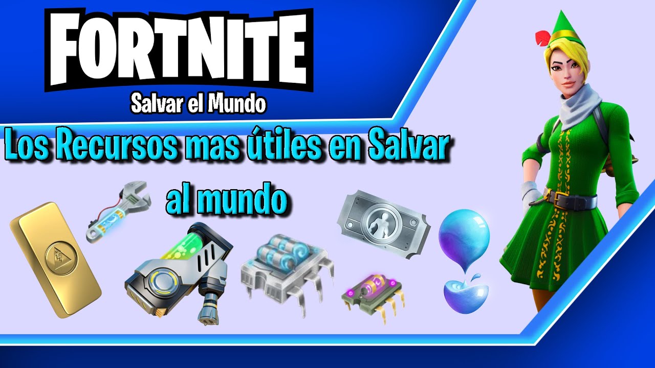 ¿Para que sirven los Recursos? | Fortnite: Salvar al Mundo