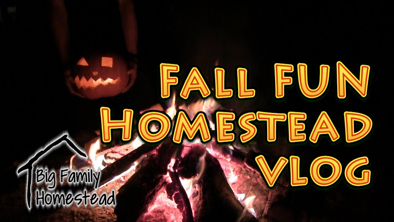 Fall Fun Homestead VLOG 10 31