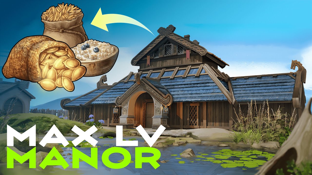 MAX Manor Upgrading In Frostborn