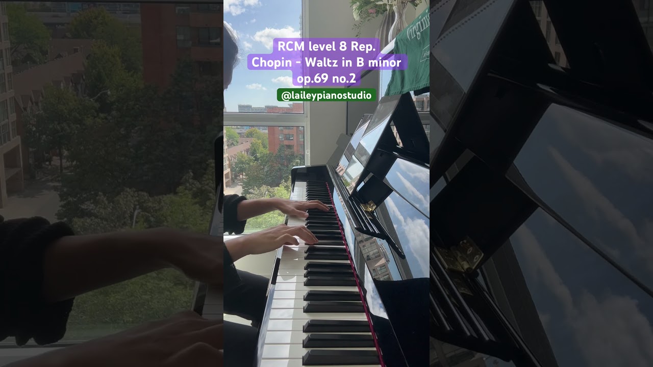 RCM level 8 Repertoire List C [Romantic Era] / Chopin, Frederic - Waltz in B minor op.69 no.2
