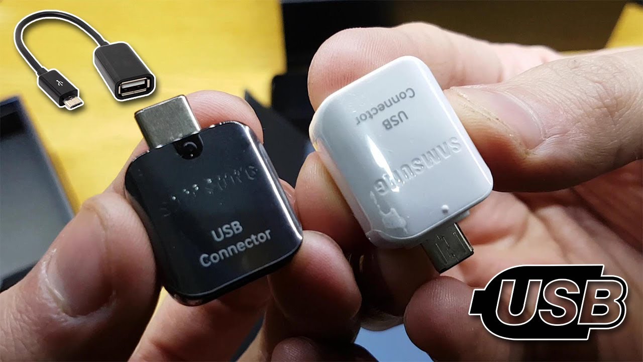 ¿Que se puede hacer con el Adaptador OTG/USB Connector de Samsung? (S7/S8/Note8/S9/S10)