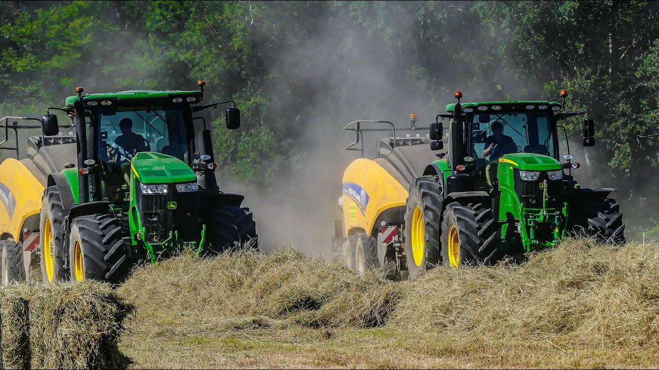 Foin 2020 | De la fauche au pressage !