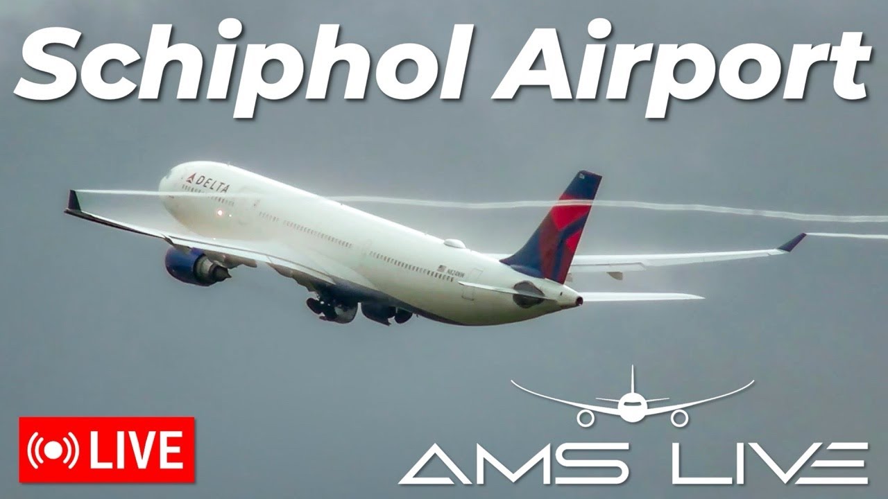 LIVE: Departures at Amsterdam Schiphol Airport | Nov 16, 2025