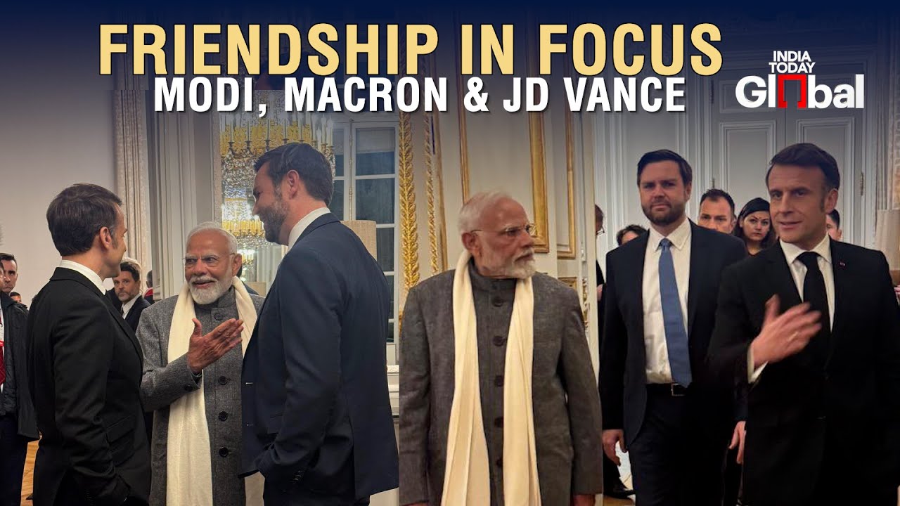 AI Summit: PM Modi Shares Warm Hug With French President Macron| Attends Dinner With World Leaders
