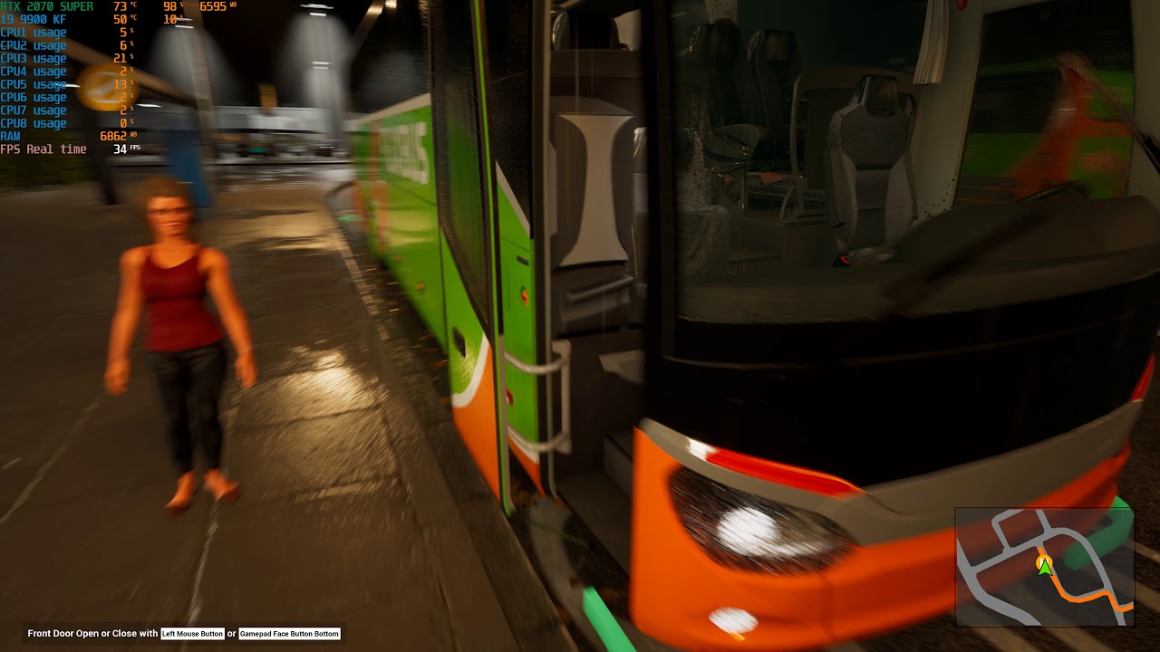 Fernbus Simulator 2070 Super Test 4K Max Settings