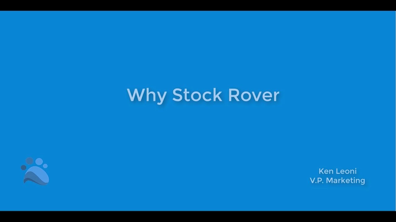 Why Stock Rover