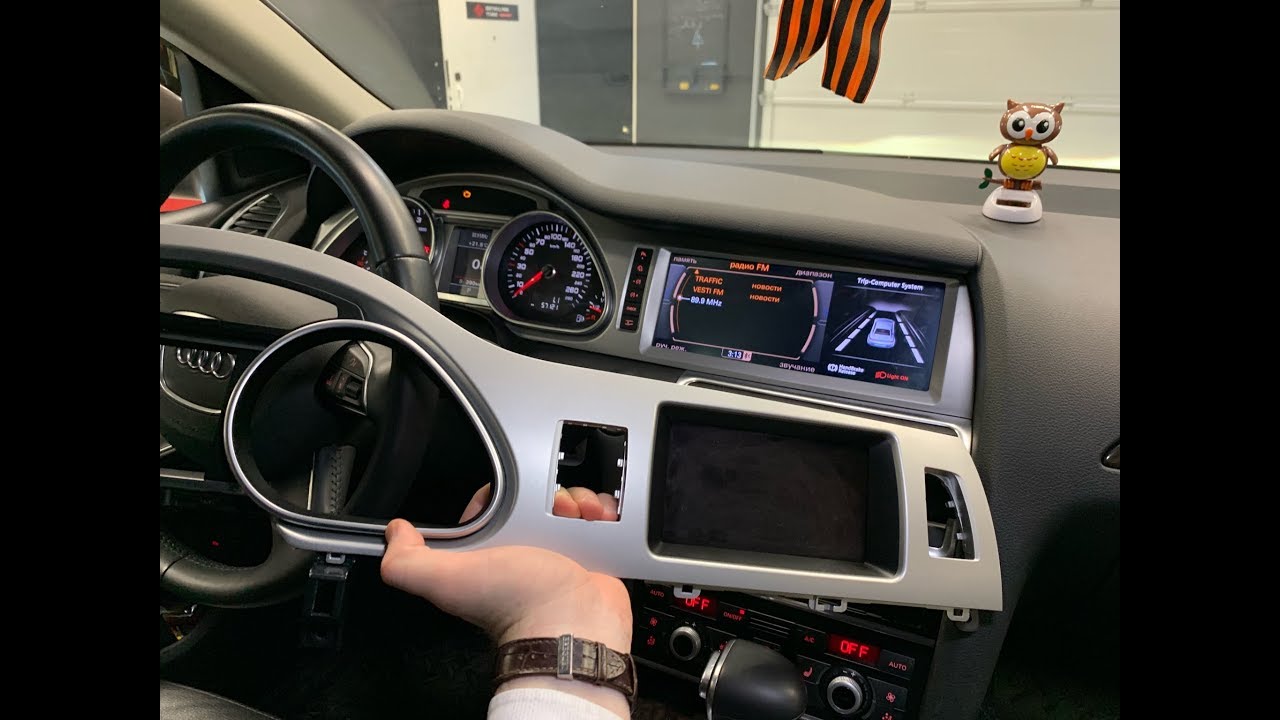 Android монитор 10.25’ и навигация на Audi Q7 4L (2006-2015, Ауди Ку7 4Л)