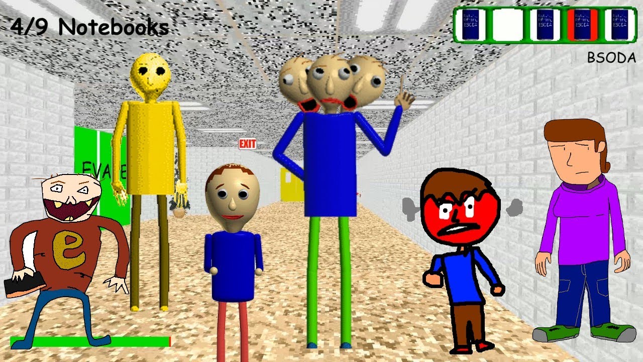 BBCCS 6:The Complicated School - Baldi's Basics 1.3.2 decompiled mod