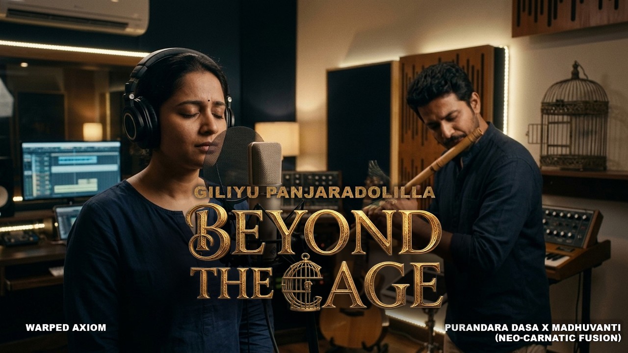 Giliyu Panjaradolilla | Purandara Dasa x Raga Madhuvanti | Beyond the Cage | Warped Axiom