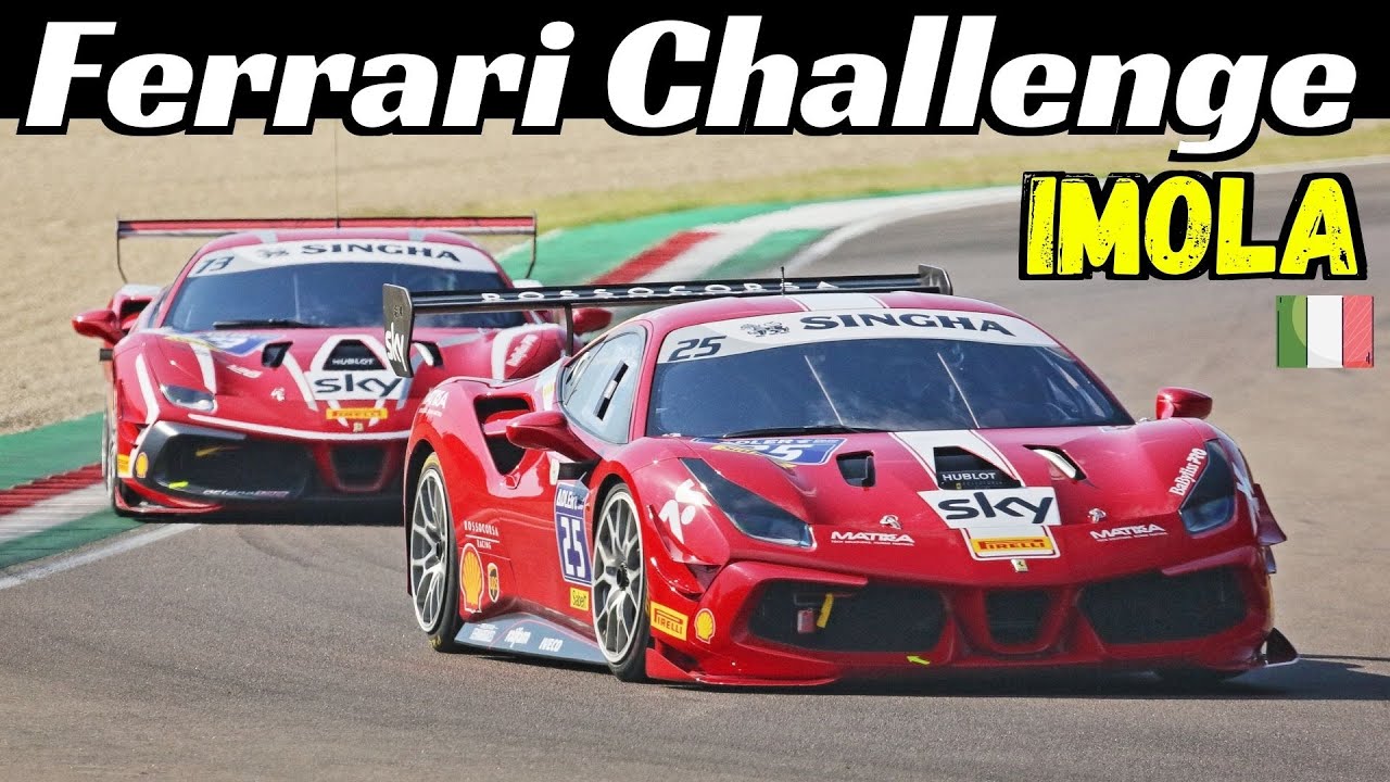 Ferrari 488 Challenge EVO - 660Hp V8 Twin-Turbo Engine - 2020 Corse Clienti at Imola Circuit