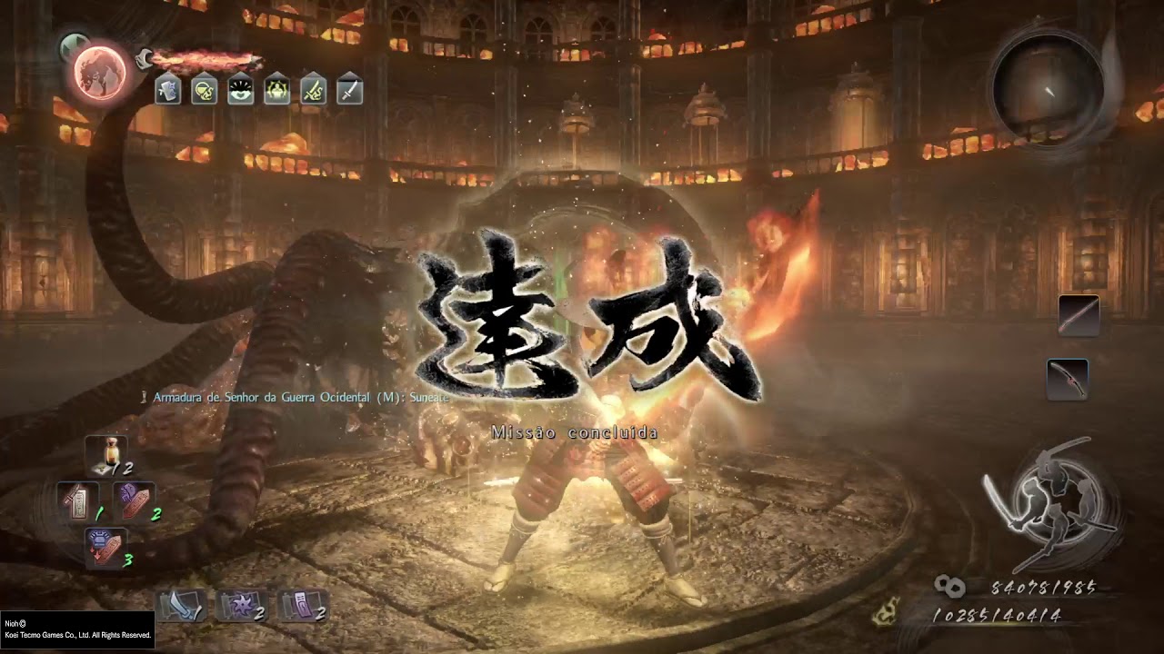 Nioh DICAS de como finalizar olhos Rainha  caminho dos Sabios. Minha primeira build