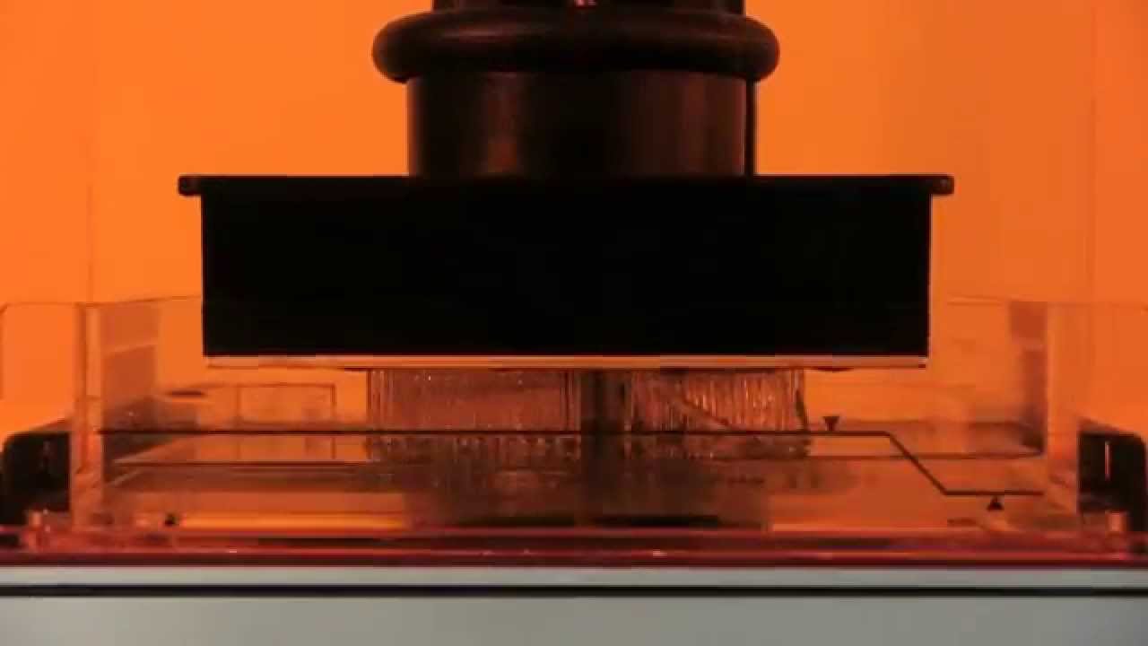 Formlabs Timelapse: Form 1+ 3D print