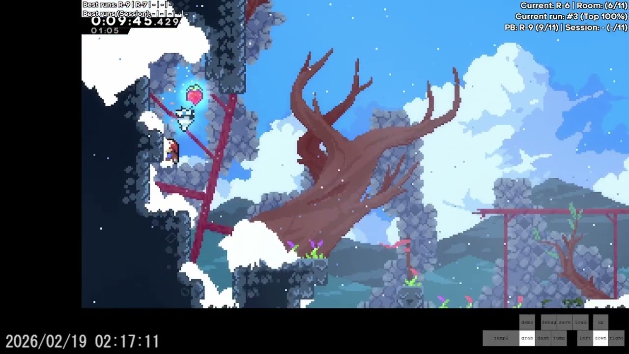 Celeste: Rock Climbing! - Rock Climbing - Full Clear Silver Strawberry