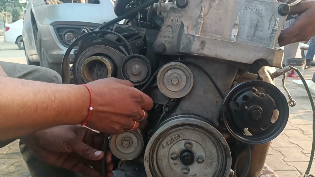 maruti ciaz hybrid alternator di belt paun da taika..