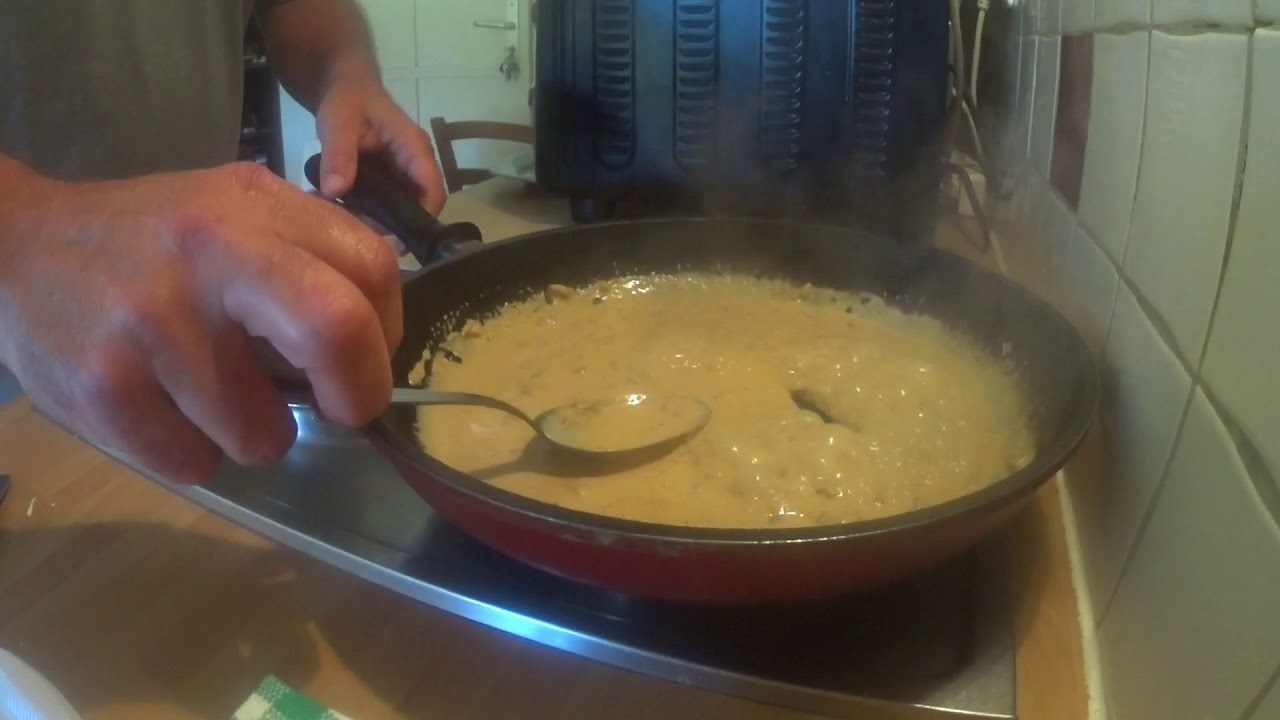 Sauce à la crème fraiche facile et rapide