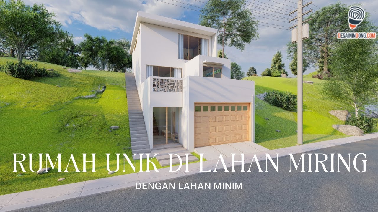 Rumah Di Lahan Miring Minimalis